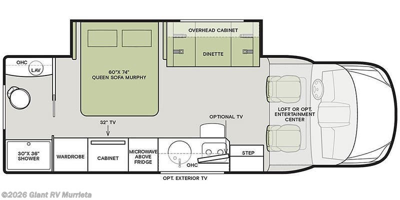 2022 Tiffin Wayfarer 25 RW - Used Class C For Sale by Giant RV in Murrieta, California