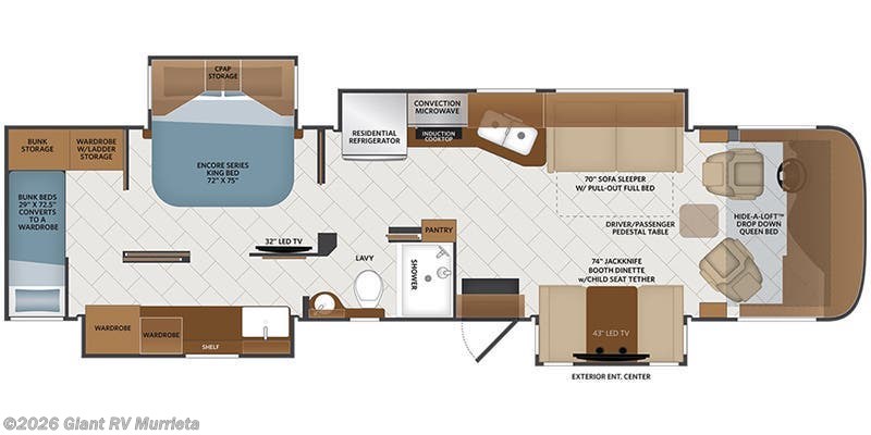 2021 Fleetwood Pace Arrow 35RB - Used Class A For Sale by Giant RV in Murrieta, California