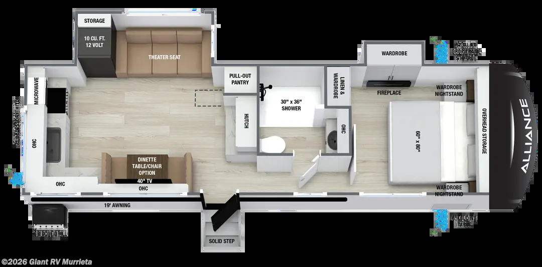 2027 Alliance RV Delta 274RKW - New Travel Trailer For Sale by Giant RV in Murrieta, California