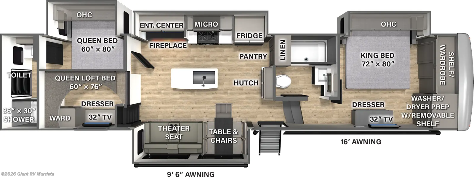 2026 Forest River Columbus 376DS - New Fifth Wheel For Sale by Giant RV in Murrieta, California