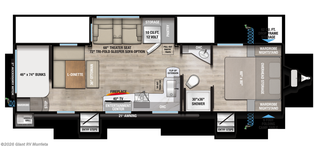 2026 Alliance RV Delta 291BH - New Travel Trailer For Sale by Giant RV in Murrieta, California