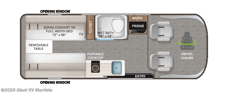 New 2027 Thor Motor Coach Tellaro 20U available in Murrieta, California