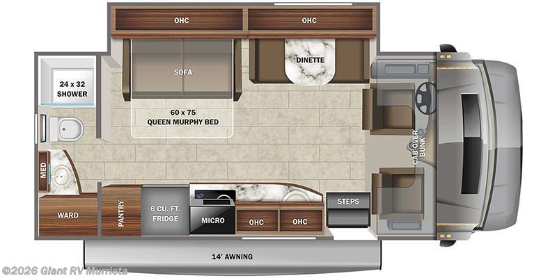 2022 Jayco Melbourne Prestige 24RP - Used Class C For Sale by Giant RV in Murrieta, California
