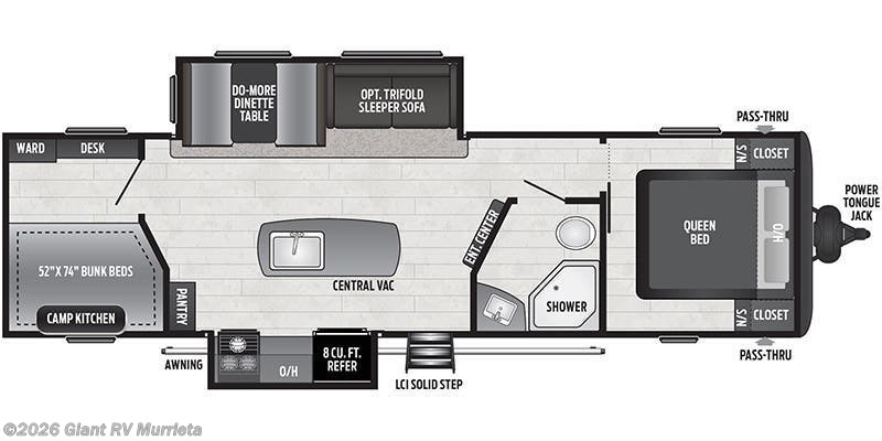 2021 Keystone Hideout West 30BHKSWE - Used Travel Trailer For Sale by Giant RV in Murrieta, California