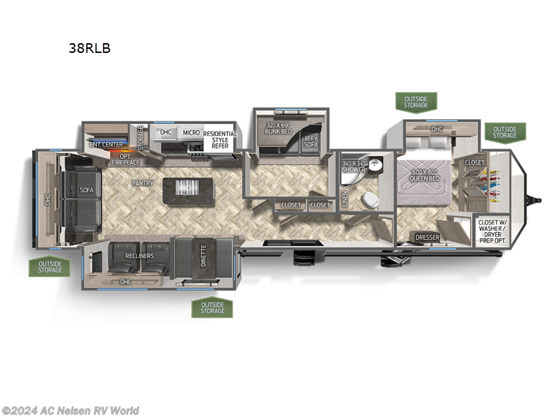 2024 Palomino Puma Destination 38RLB RV for Sale in Omaha, NE 68137