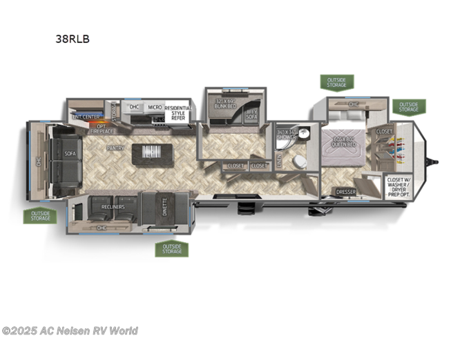 2024 Puma Destination 38RLB by Palomino from AC Nelsen RV World in Omaha, Nebraska