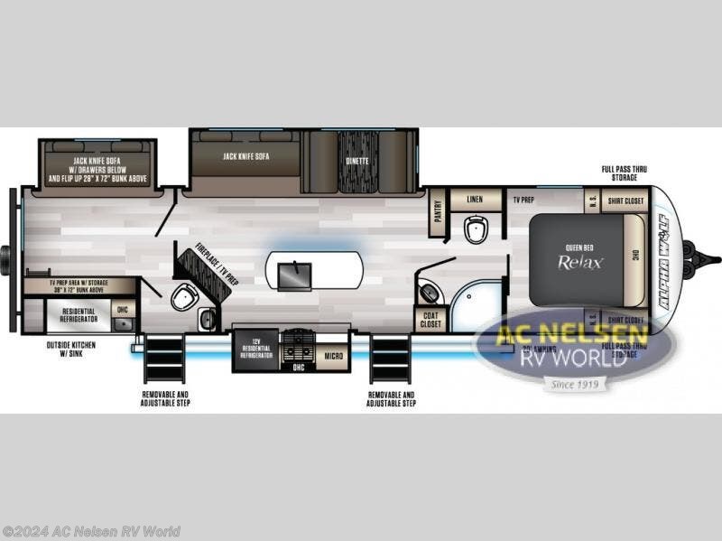 2024 Forest River Cherokee Alpha Wolf 33BHL RV for Sale in Omaha, NE