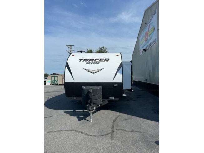 2019 Prime Time Tracer Breeze 26DBS - Used Travel Trailer For Sale by Delmarva RV Center in Milford, Delaware features Awning, Roof Vents, CO Detector, External Shower, Microwave