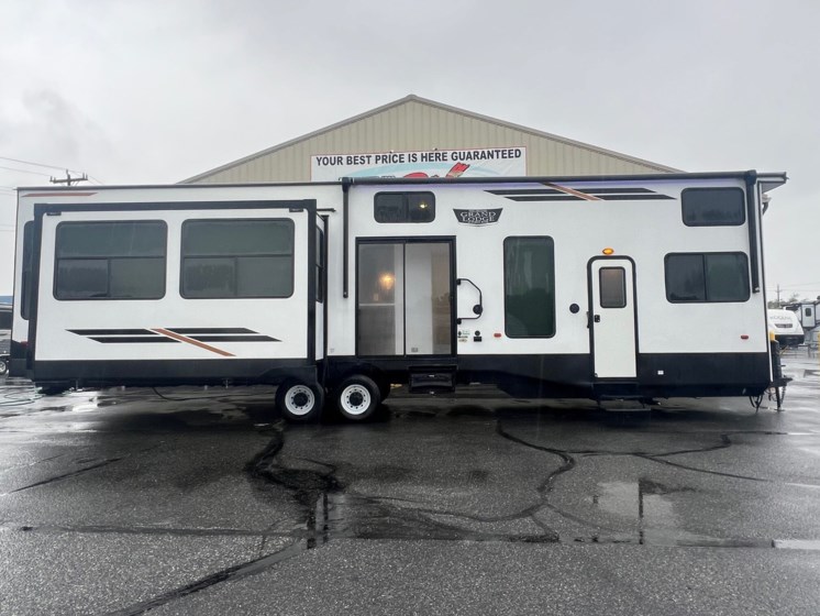 Used 2022 Forest River Wildwood Grand Lodge 42DL available in Milford, Delaware