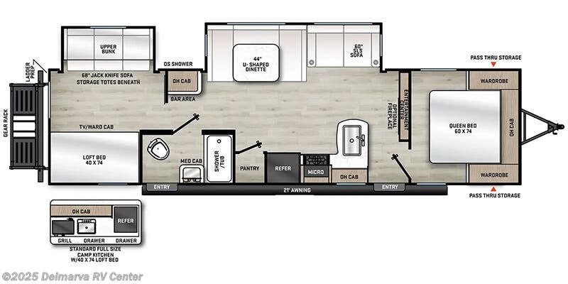 2026 Coachmen Catalina Legacy Edition 323BHDSCK - New Travel Trailer for sale by Delmarva RV Center (Milford North) in Milford North, Delaware
