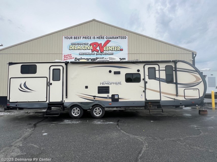 Used 2016 Forest River Salem Hemisphere Lite 312QBUD available in Milford, Delaware