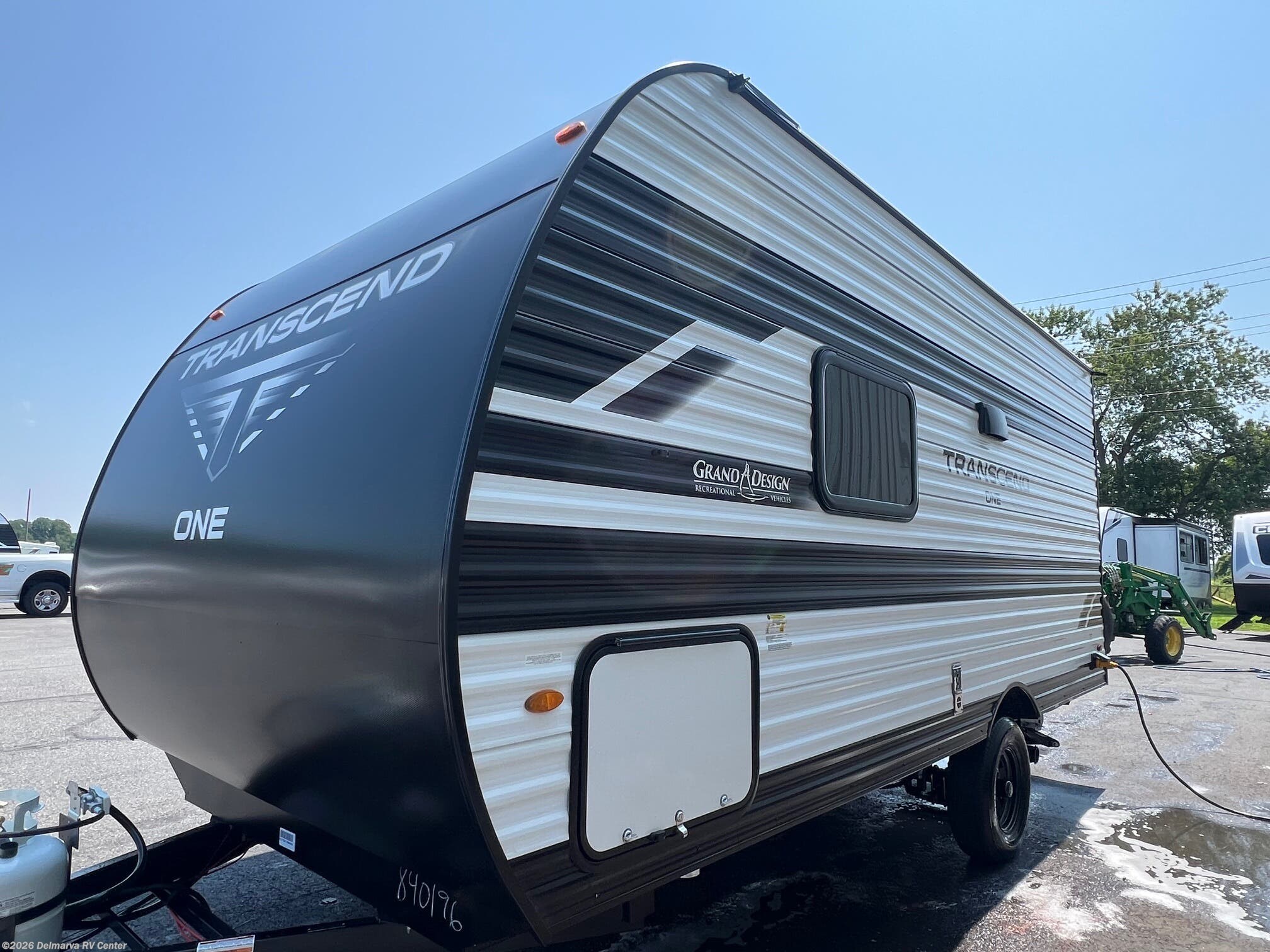 2026 Grand Design Transcend One 151RB - New Travel Trailer For Sale by Delmarva RV Center in Milford, Delaware features Medicine Cabinet, LP Detector, Air Conditioning, Solar Panels, Awning