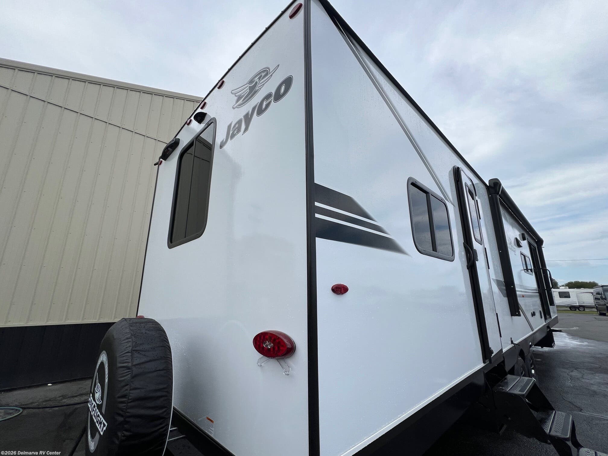 2026 Jayco Jay Flight 380DQS - New Travel Trailer For Sale by Delmarva RV Center (Milford North) in Milford North, Delaware features Solar Panels, Roof Vents, Power Roof Vent, Auxiliary Battery, Ladder