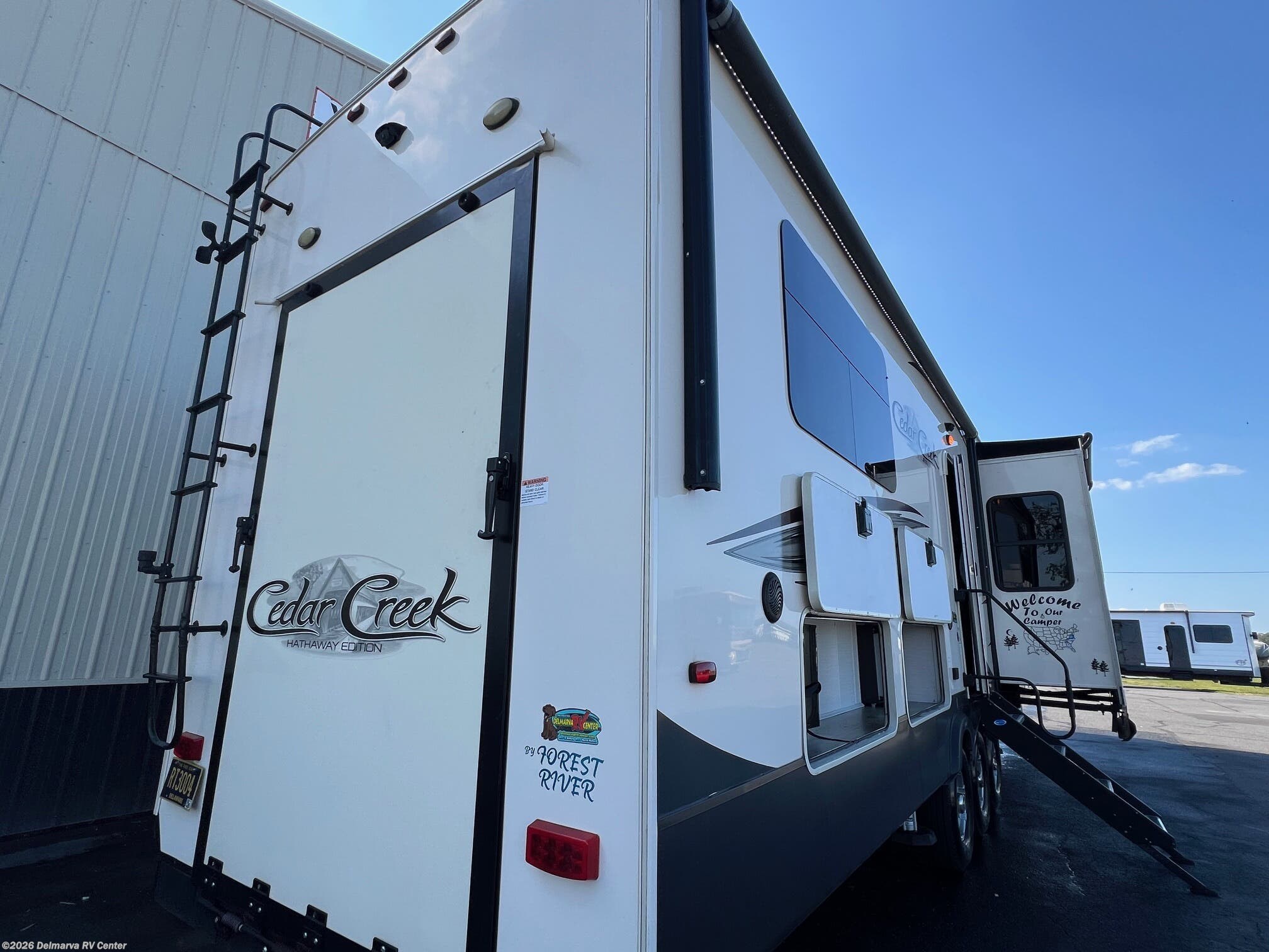 2021 Forest River Cedar Creek Hathaway Edition 38RTH - Used Fifth Wheel For Sale by Delmarva RV Center in Milford, Delaware