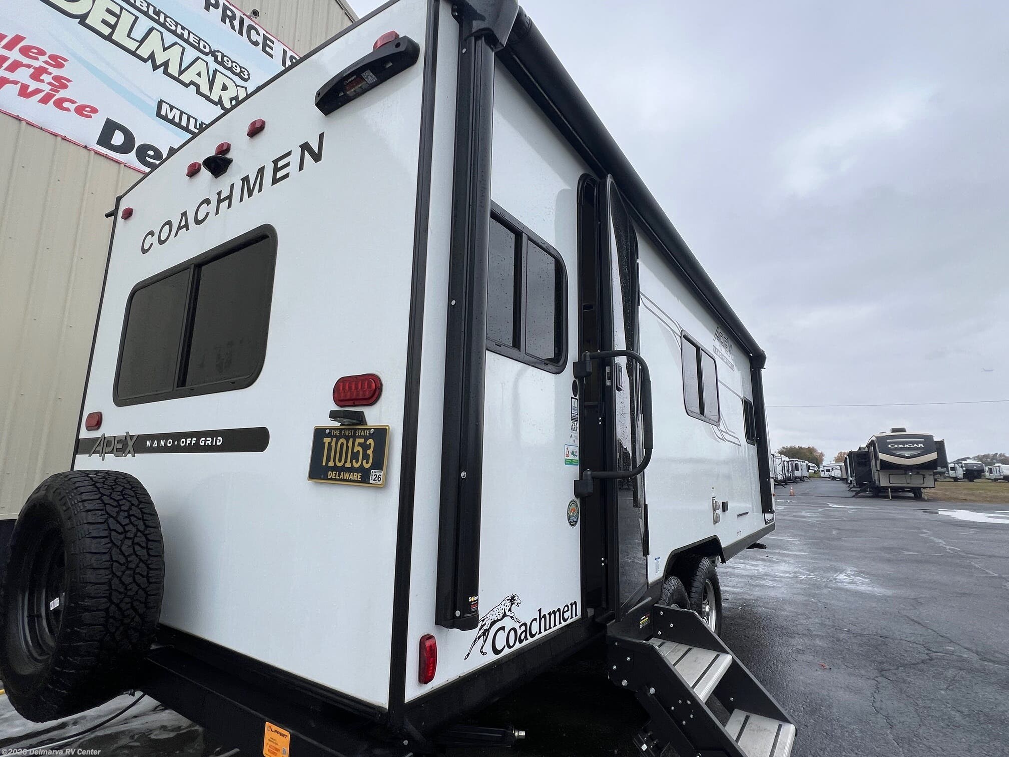 2025 Coachmen Apex Nano 213RBK - Used Travel Trailer For Sale by Delmarva RV Center in Milford, Delaware features Shower, Refrigerator, Slideout, Toilet, Power Awning