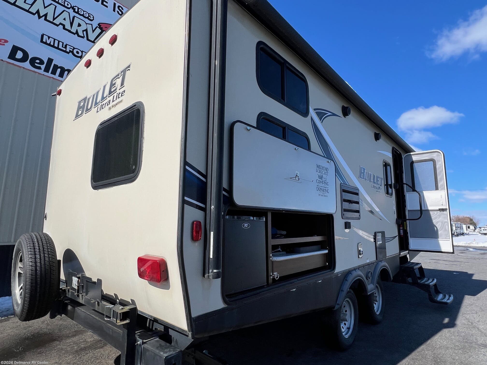 Used 2016 Keystone Bullet Ultra Lite 243BHS available in Milford, Delaware