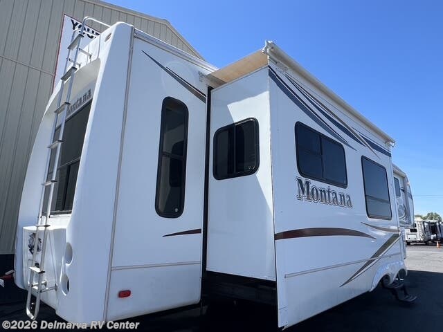 2013 Keystone Montana 3455SA - Used Fifth Wheel For Sale by Delmarva RV Center in Milford, Delaware features Refrigerator, Generator, TV, DVD Player