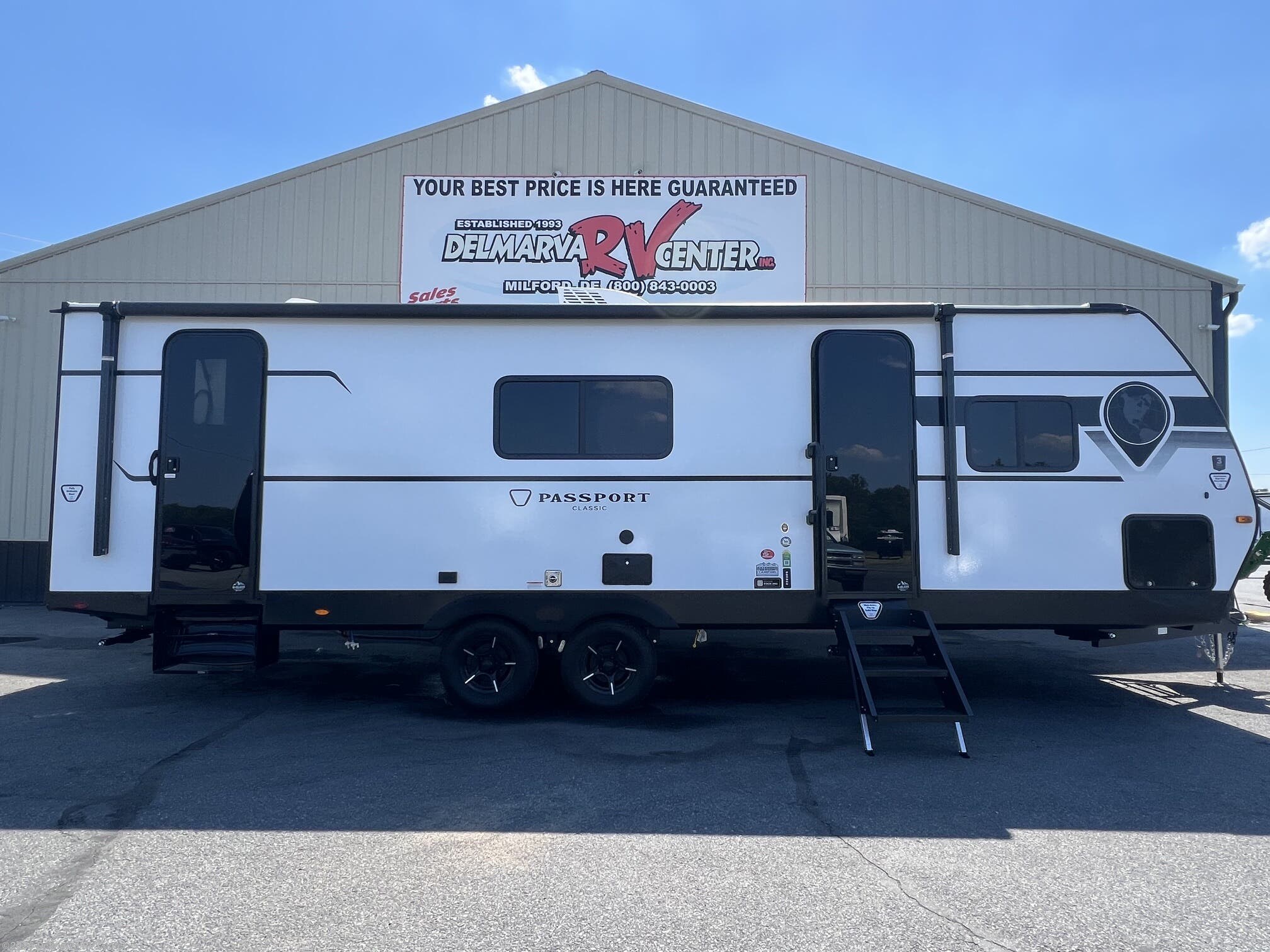 2026 Keystone Passport Classic 260BHC - New Travel Trailer For Sale by Delmarva RV Center in Milford, Delaware features Refrigerator, TV, Microwave, Stabilizer Jacks, Fire Extinguisher