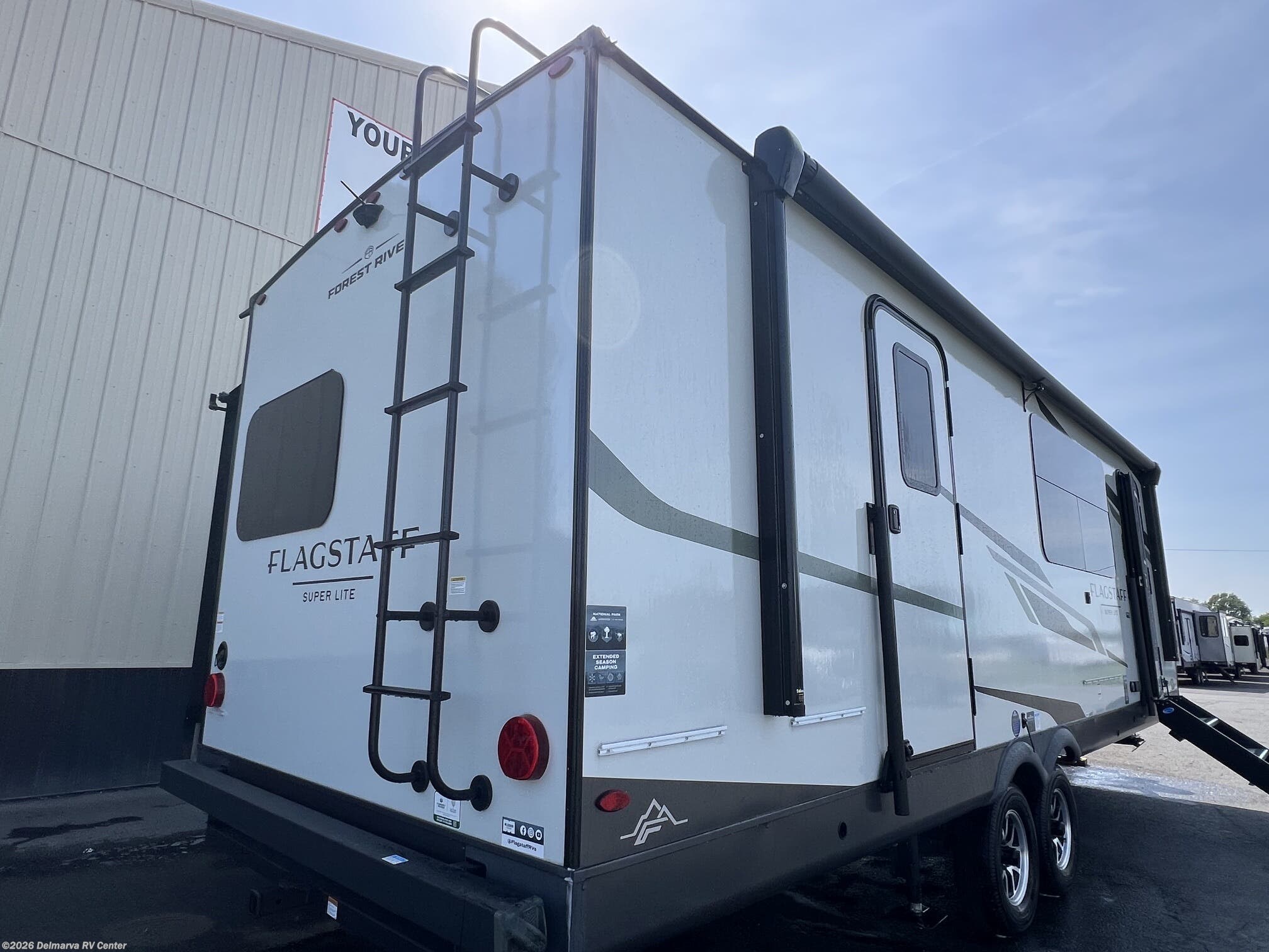 2026 Flagstaff Super Lite 26SFK by Forest River from Delmarva RV Center in Milford, Delaware