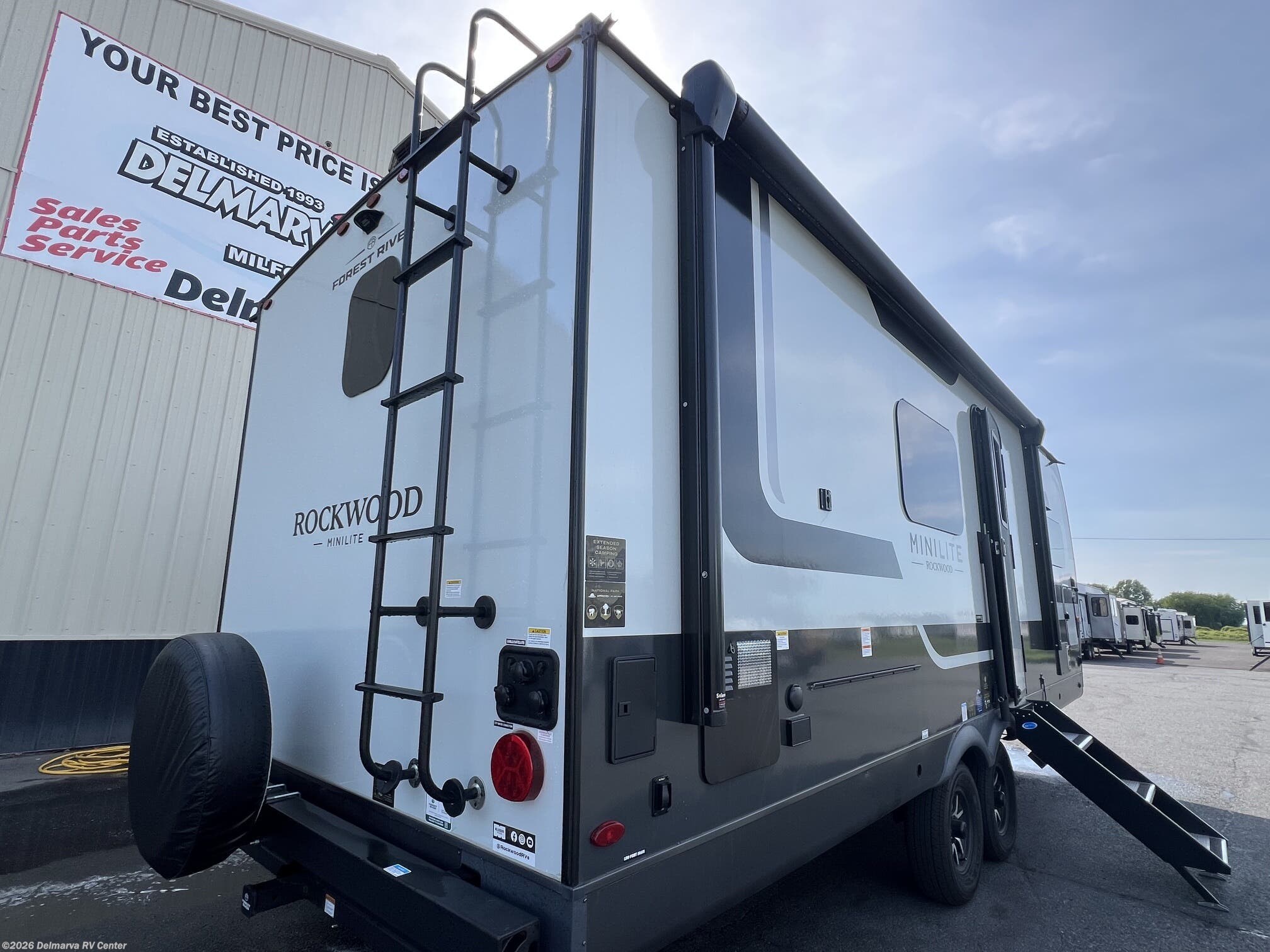 2026 Rockwood Mini Lite 2523MBR by Forest River from Delmarva RV Center in Milford, Delaware