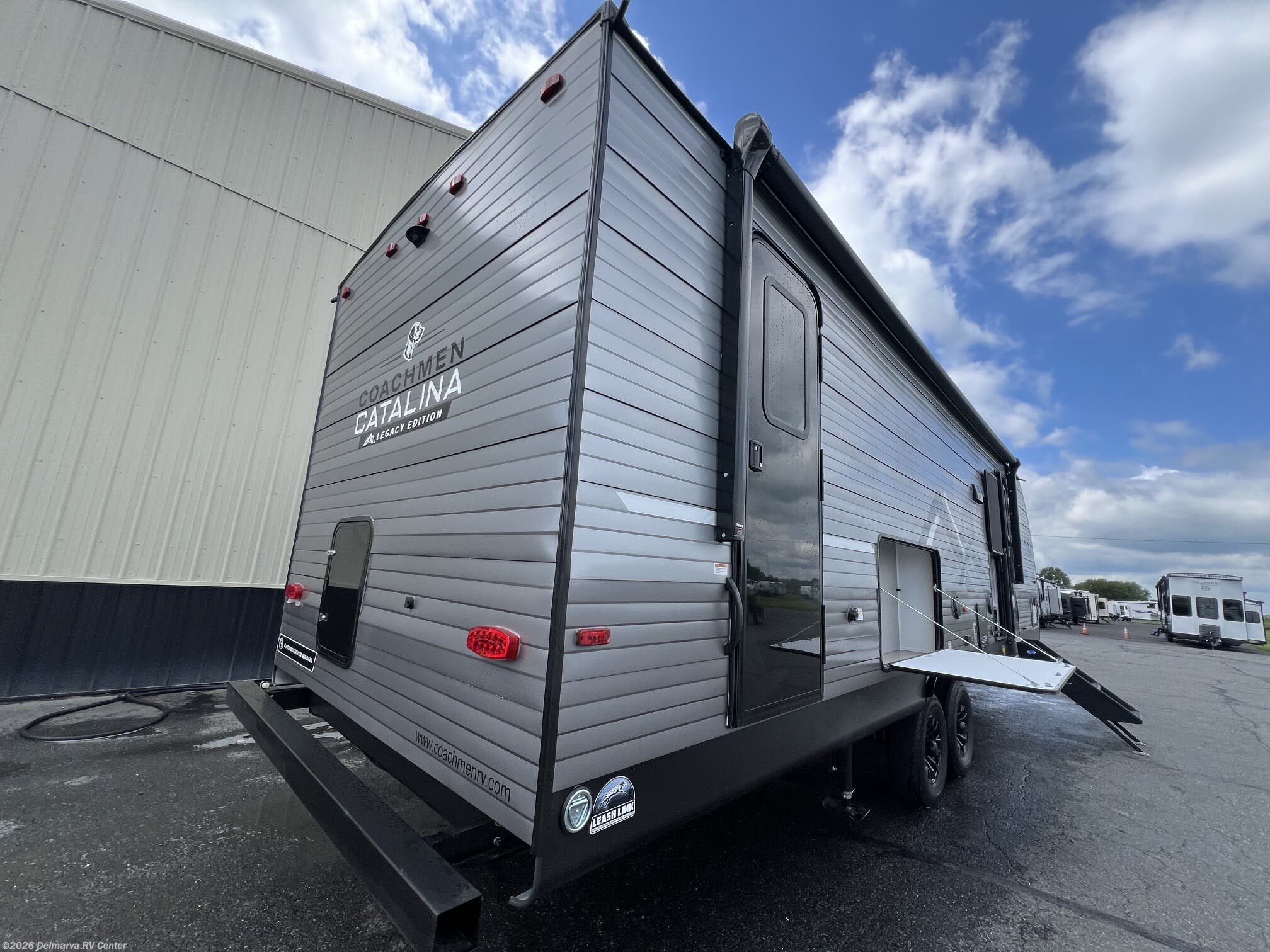2027 Coachmen Catalina Legacy Edition 273DBHCK - New Travel Trailer For Sale by Delmarva RV Center in Milford, Delaware features Thermofoil Countertops, Black Tank Flush, Skylight, Heat Pump, Water Heater