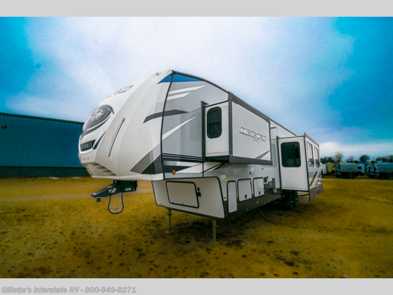 Used 2022 Forest River Cherokee Arctic Wolf Suite 3770 available in Haslett, Michigan