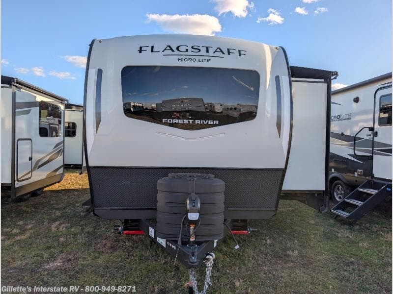 2026 Flagstaff Micro Lite 25MBR by Forest River from Gillette's Interstate RV in Haslett, Michigan
