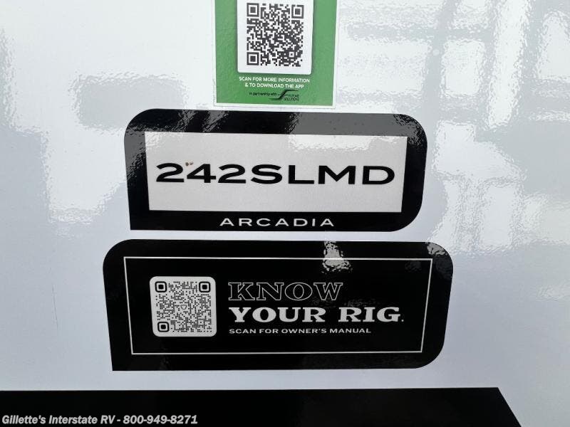2026 Arcadia Super Lite 242SLMD by Keystone from Gillette's Interstate RV in Haslett, Michigan