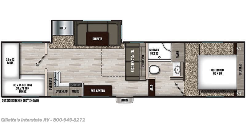 2022 Coachmen Chaparral Lite 274BH - New Fifth Wheel For Sale by Gillette's Interstate RV in Haslett, Michigan