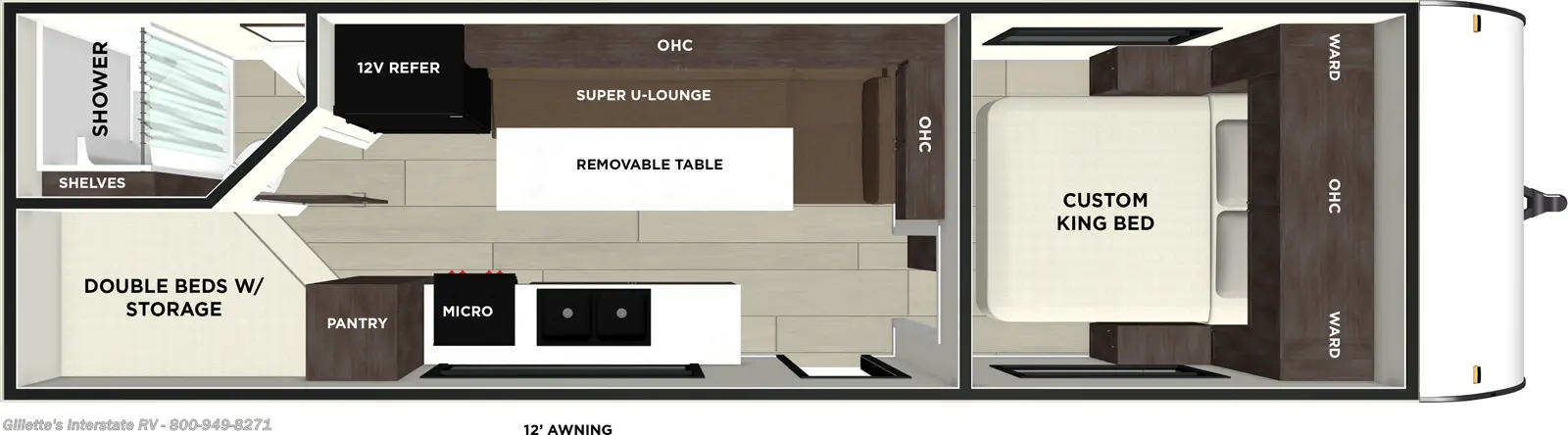 2026 Forest River Salem FSX 266BHLE - New Travel Trailer For Sale by Gillette's Interstate RV in Haslett, Michigan