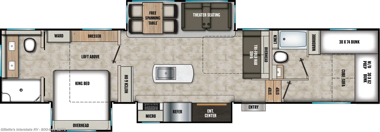 2027 Coachmen Chaparral 375BAF - New Fifth Wheel For Sale by Gillette's Interstate RV in Haslett, Michigan