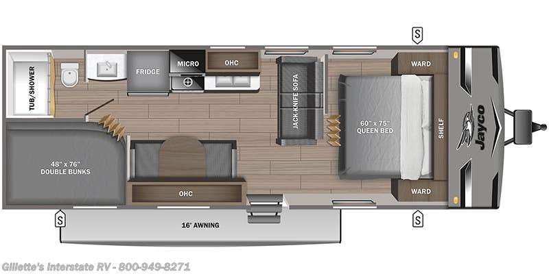 2023 Jayco Jay Flight 264BH - Used Travel Trailer For Sale by Gillette's Interstate RV in Haslett, Michigan