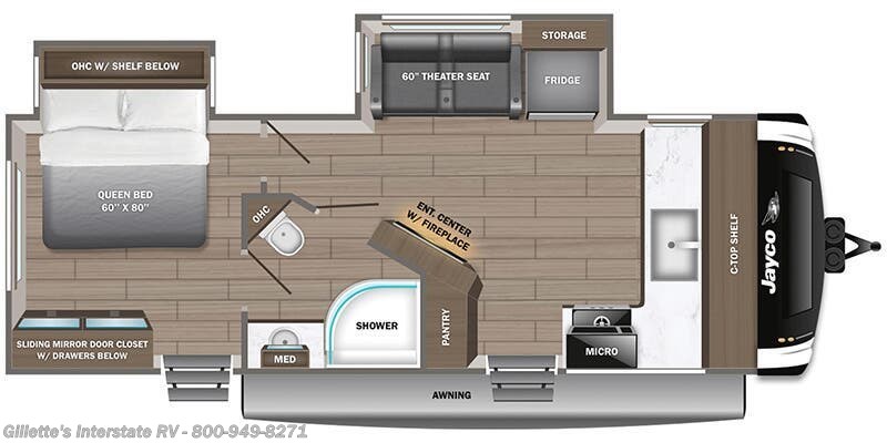 2026 Jayco Jay Feather 24FK - New Travel Trailer For Sale by Gillette's Interstate RV in Haslett, Michigan
