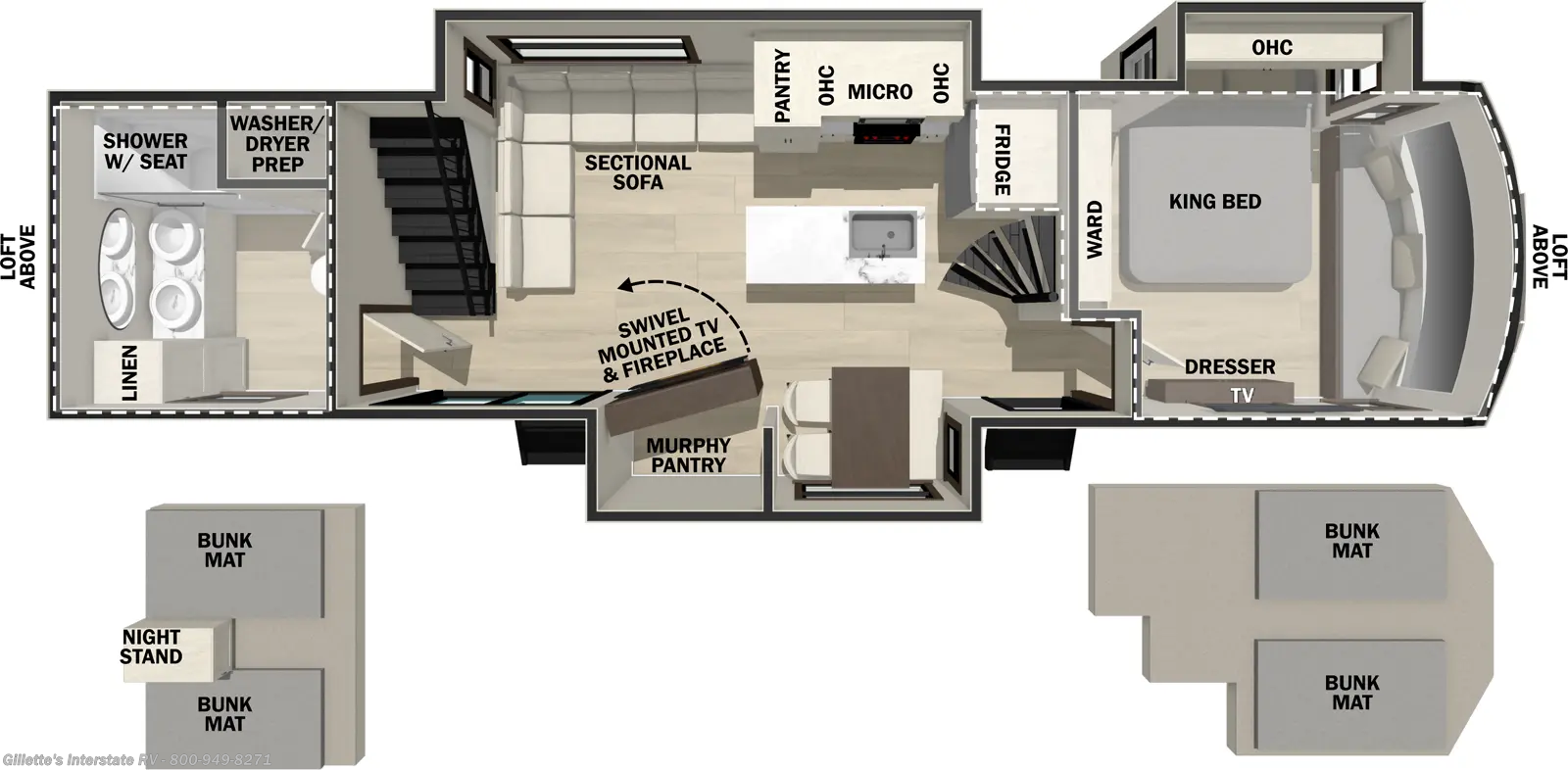 2026 Cedar Creek Cottage 40CBK by Forest River from Gillette's Interstate RV in Haslett, Michigan