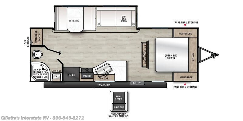 2025 Forest River Aurora 24RBS - Used Travel Trailer For Sale by Gillette's Interstate RV in Haslett, Michigan