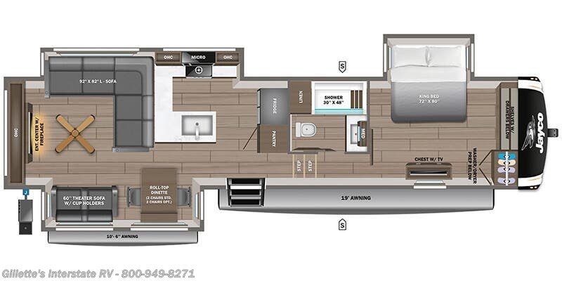 2026 Jayco Eagle 335LSTS - New Fifth Wheel For Sale by Gillette's Interstate RV in Haslett, Michigan