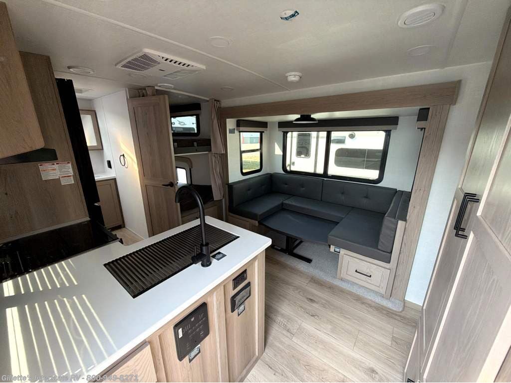 2026 Flagstaff Micro Lite 25DBH by Forest River from Gillette's Interstate RV in Haslett, Michigan