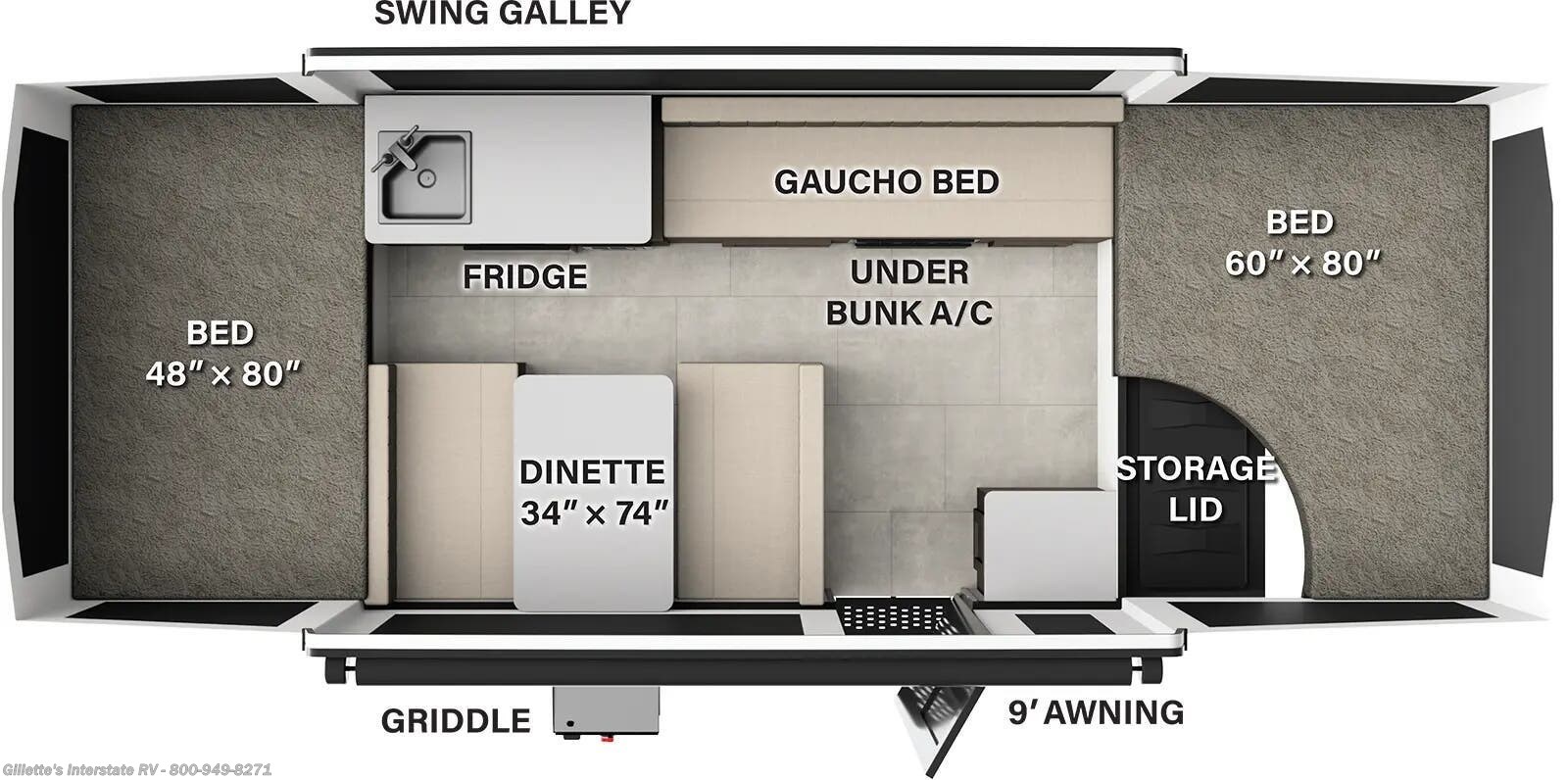2026 Forest River Flagstaff MAC 193MT - New Popup For Sale by Gillette's Interstate RV in Haslett, Michigan
