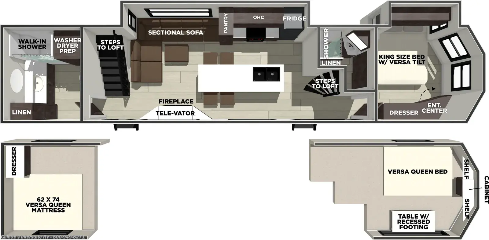 New 2026 Forest River Salem Villa 42ZEN available in Haslett, Michigan