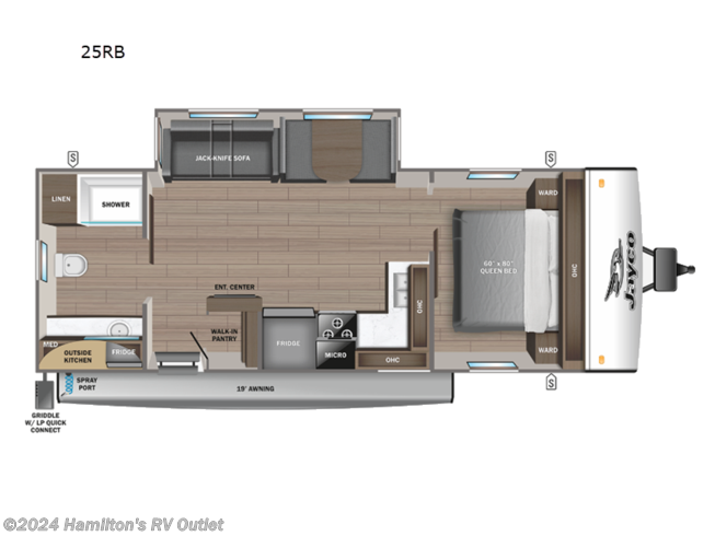 New 2024 Jayco Jay Feather 25RB available in Saginaw, Michigan