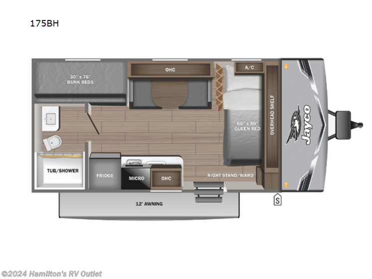 New 2025 Jayco Jay Flight SLX 175BH available in Saginaw, Michigan