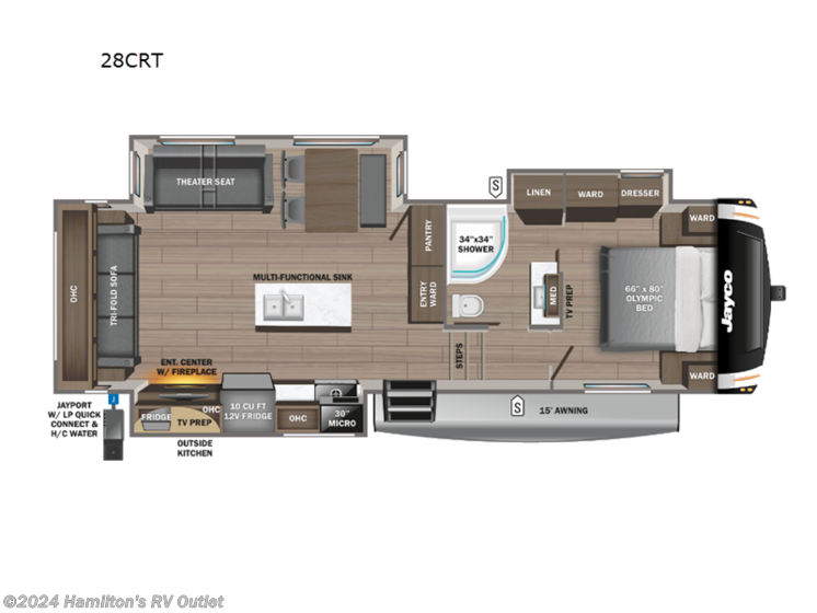 New 2025 Jayco Eagle HT 28CRT available in Saginaw, Michigan