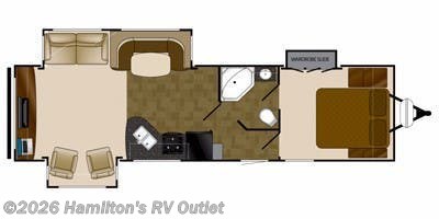 2013 Heartland Wilderness WD 3175RE - Used Travel Trailer For Sale by Hamilton's RV Outlet in Saginaw, Michigan