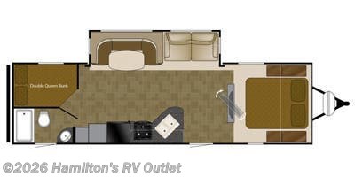 2013 Heartland Wilderness WD 2850BH - Used Travel Trailer For Sale by Hamilton's RV Outlet in Saginaw, Michigan