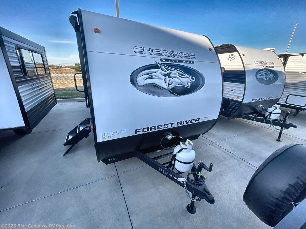 2026 Forest River Cherokee Wolf Pup 17JW - New Travel Trailer For Sale by Blue Compass RV Park City in Park City, Kansas