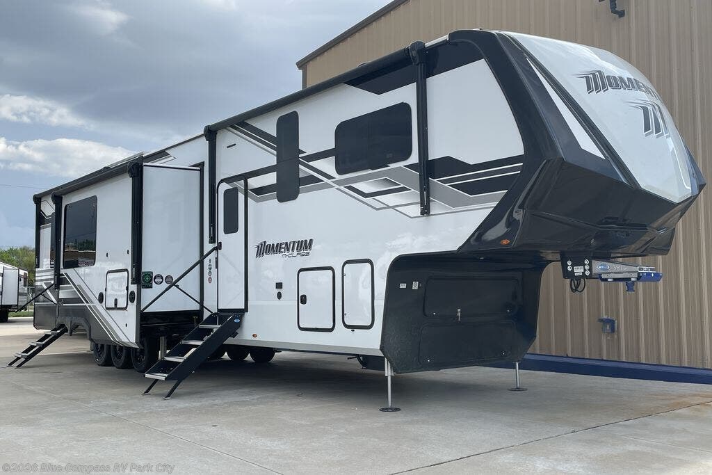 2025 Grand Design Momentum M-Class 414M - New Fifth Wheel For Sale by Blue Compass RV Park City in Park City, Kansas