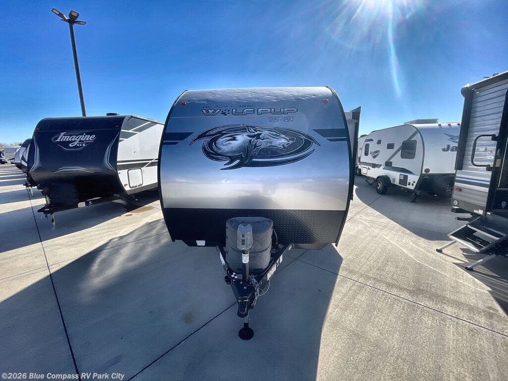 Used 2021 Forest River Cherokee Wolf Pup Black Label 17JGBL available in Park City, Kansas