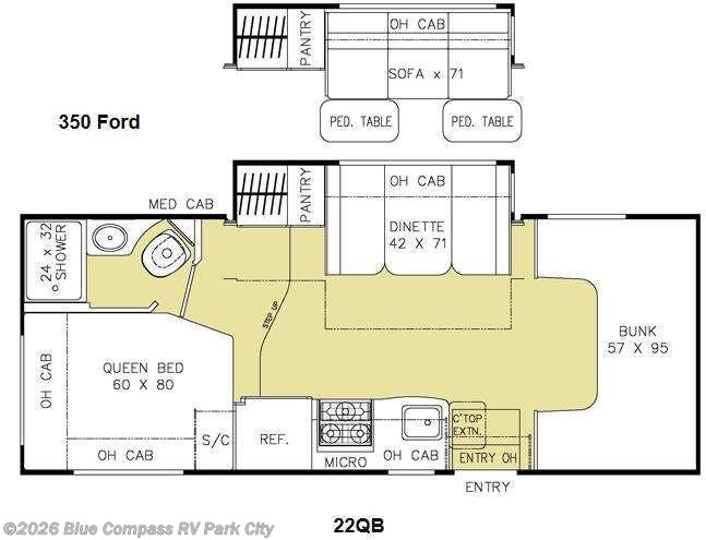 2014 Coachmen Freelander 22QB CHEVY - Used Class C For Sale by Blue Compass RV Park City in Park City, Kansas features Slideout
