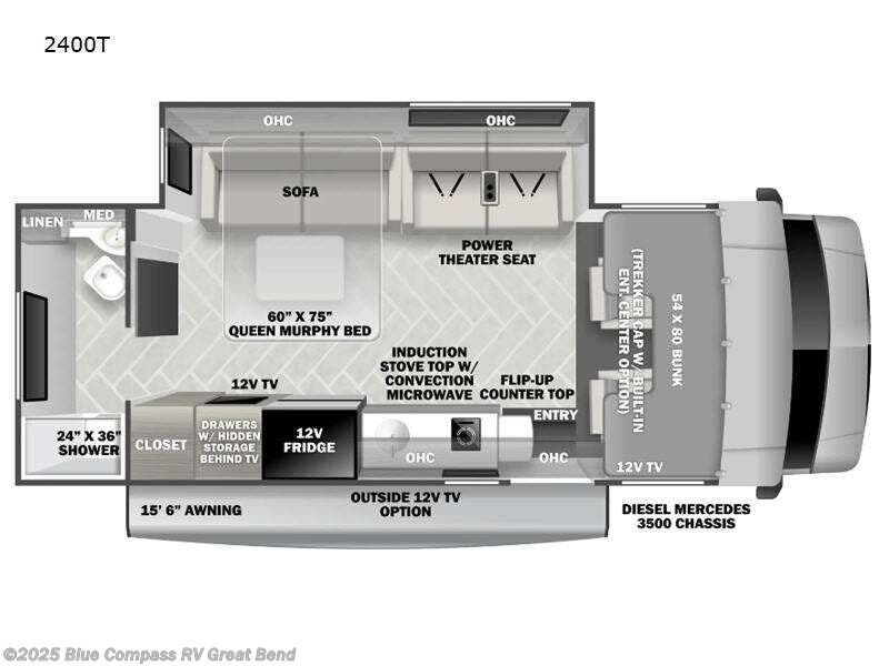 2025 Forest River Sunseeker MBS 2400T RV for Sale in Great Bend, KS