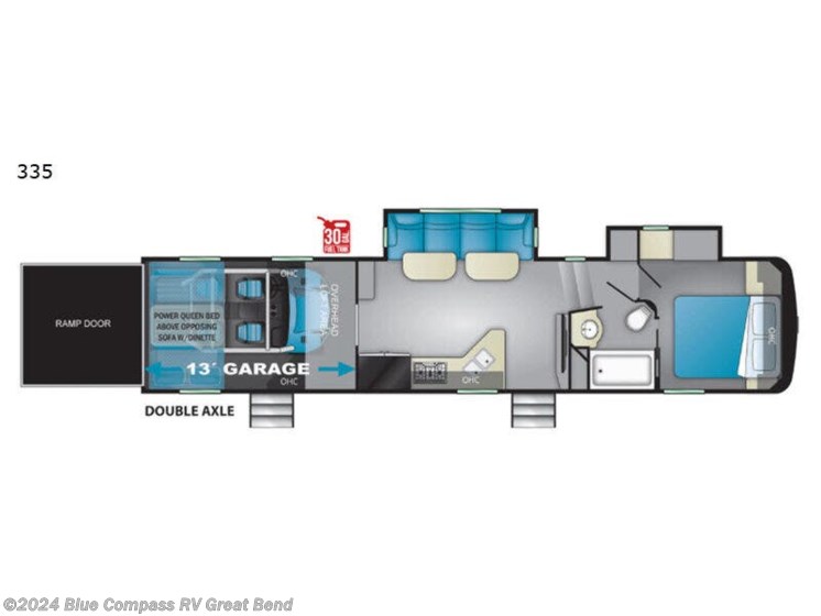 Used 2019 Heartland Fuel 335 available in Great Bend, Kansas